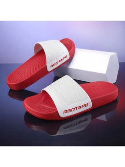 Red Tape - Men White EVA Comfort Sliders