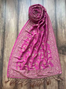 Umay Benaras - Rani Jaal Leaf Dupatta