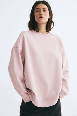 H&M - Women Pink Oversized sweatshirt