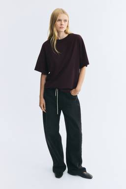 H&M - Women Purple Oversized T-Shirt