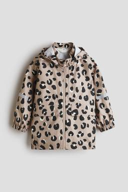 H&M - Unisex Beige 2.5-Layer Rain Jacket