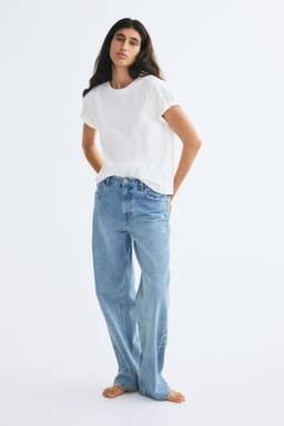 H&M - Women White Oversized Cotton T-Shirt
