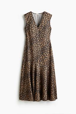 H&M - V-Neck Satin Dress