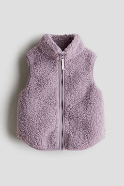 H&M - Boys|Girls Purple Thermolite Windproof Teddy Gilet