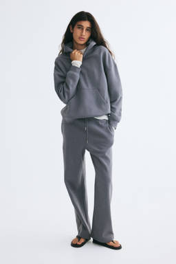 H&M - Women Grey Hoodie