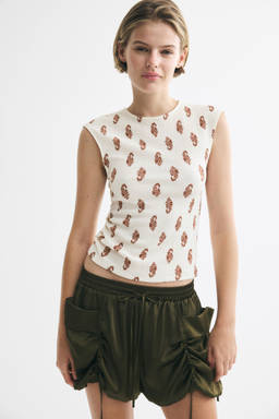 H&M - Women White Textured Jersey Top