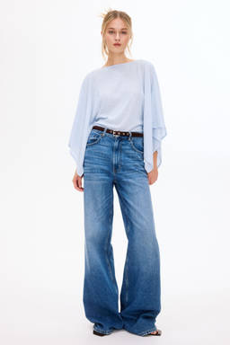 H&M - Women Blue Cape Top