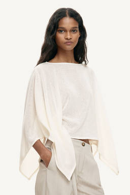 H&M - Women White Cape Top