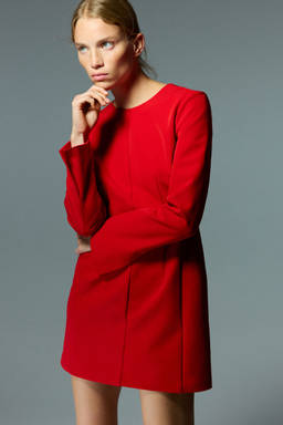 H&M - Women Red Open-Back Dress