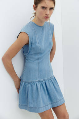 H&M - Women Blue Denim Dress