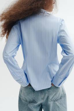 H&M - Women Blue Fitted Shirt
