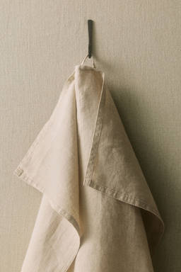 H&M - Beige Linen Tea Towel
