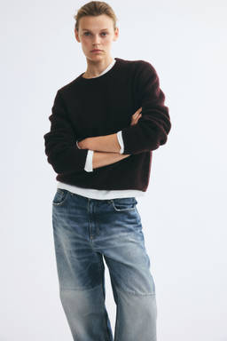 H&M - Women Maroon Jumper