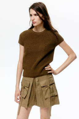 H&M - Women Brown Knitted Top