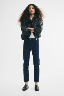 H&M - Women Blue Straight Regular Waist Jeans