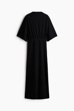 H&M - Women Black Cowl-Back Jersey Dress