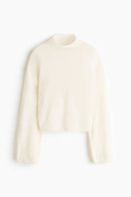 H&M - Women White Turtleneck Jumper