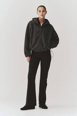 H&M MOVE - Women Black Flared Warming Leggings With Softmove