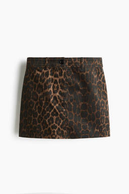 H&M - Women Brown Mini Skirt