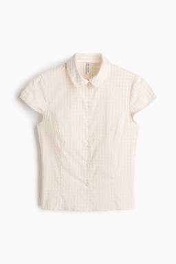 H&M - Women White Short-Sleeved Shirt