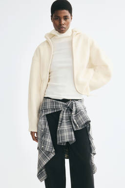 H&M - Women White Teddy Jacket