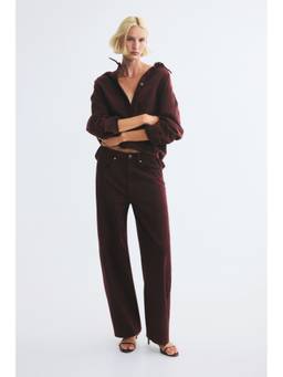H&M - Women Red Barrel High Waist Jeans