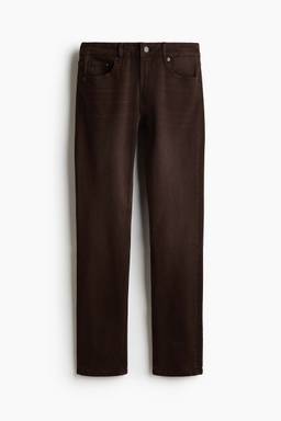 H&M - Women Brown Skinny Regular Waist Jeans