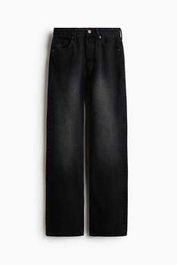 H&M - Women Black Bootcut High Waist Jeans