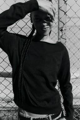 H&M - Women Black Off-The-Shoulder Jumper