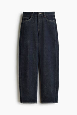 H&M - Women Blue Barrel High Waist Jeans
