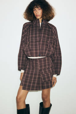 H&M - Women Brown Lyocell-Blend Jacket