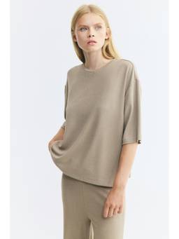 H&M - Women Brown Oversized T-Shirt