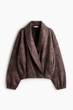 H&M - Women Brown Oversized jacket