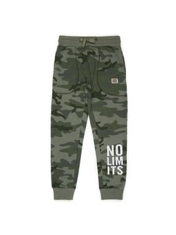 Alan Jones - Boy'S Camouflage Print Joggers - Green