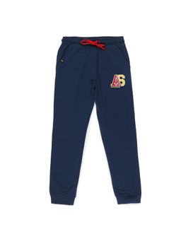 Alan Jones - Cotton Knit Joggers - Cobalt Blue