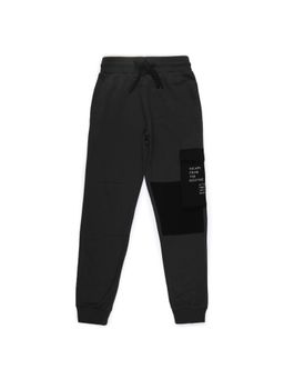 Alan Jones - Boy'S Patch Pocket Joggers - Charcoal