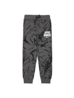 Alan Jones - Boy'S Printed Joggers - Grey