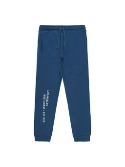 Alan Jones - Boy'S Typography Joggers - Blue