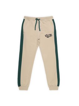 Alan Jones - Boy'S Colorblock Joggers - Beige