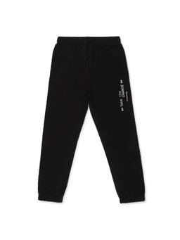 Alan Jones - Boy'S Printed Joggers - Black