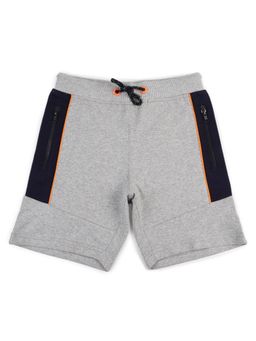 Alan Jones - Terry Knit Knee Length Solid Shorts
