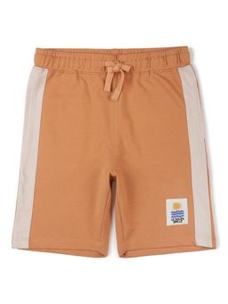 Alan Jones - Terry Knit Knee Length Shorts - Brown