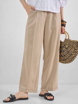 TOKYO TALKIES - Beige Women Trouser