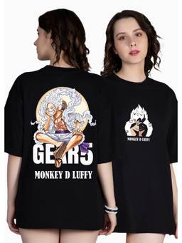 PRONK - Black Women's Oversized Cotton T-Shirt