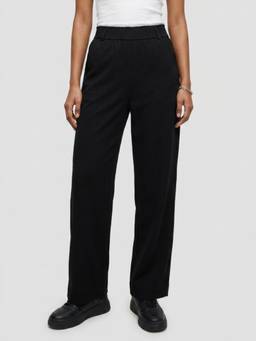Spykar - Women Black Straight Fit High Rise Trouser