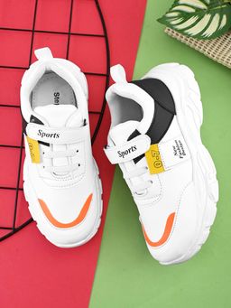 steprite - Kids Black Lace Up Sneakers