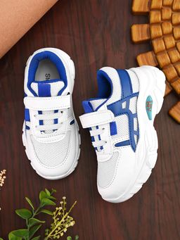 steprite - Blue Kids Lace Up Sneakers