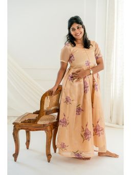 Putchi - Peach Lustre Maternity Feeding Dress