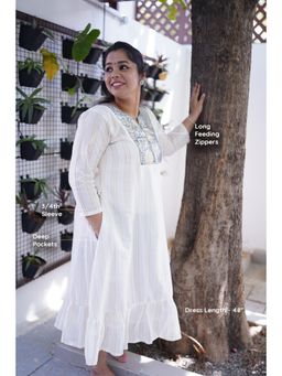 Putchi - Silk Cotton Woven Nilaja Feeding Dress
