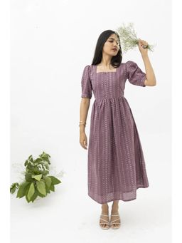 Putchi - Dusty Rose Printed Nursing Dress